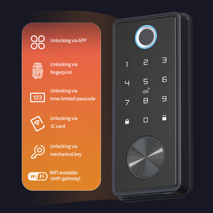 แอป TUYA WiFi สำหรับสมาร์ทล็อค ลายนิ้วมือ รหัสผ่าน บัตร IC กลอนประตูไม้ อลูมิเนียม ระบบคลาวด์ สำหรับบ้าน โรงแรม สำนักงาน โรงเรียน - Product Image 3