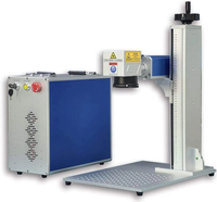 Machine de marquage laser à fibre JPT MOPA 20W 30W ActionLasers pour la gravure de bijoux en or et argent, marqueur couleur CE