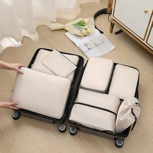 7 Bộ du lịch với 3 khối đóng gói có thể nén để mang theo hành lý - Product Image 4