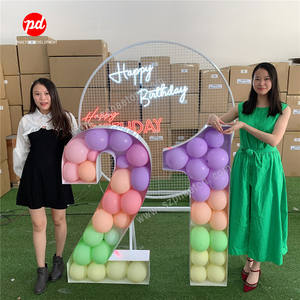 Ballons en mosaïque décoratifs Numéro 15e <span class=keywords><strong>anniversaire</strong></span> Numéro de signe <span class=keywords><strong>Anniversaire</strong></span> Fournitures de fête pour la décoration de fête d'<span class=keywords><strong>anniversaire</strong></span> de 15e 16e 21e <span class=keywords><strong>anniversaire</strong></span> - Product Image 3