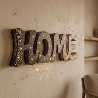 Lettres lumineuses LED sans bordure effet ciel étoilé, tube dipolaire, pour décoration murale intérieure, personnalisation de logo et de mots