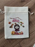 Logo personnalisé Halloween fête friandises sac mignon citrouille vampire sorcière pochette à cordon toile de jute lin Jute enfants Goodies bonbons cadeaux