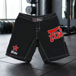 กางเกงชกมวยไทย Fairtex MMA & Boxing คุณภาพสูง ผลิตตามสั่ง ระบายอากาศได้ดี น้ำหนักเบา สวมใส่สบาย - Product Image 3