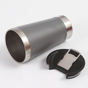 Tasse à bière thermique 17oz café isolé gobelet à bière vin café tasse à bière avec ouvre-bouteille - Product Image 2