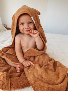 <span class=keywords><strong>Serviette</strong></span> à Capuche de Luxe pour Bébé en Bambou, Vente Chaude, Soutien Fabricant, <span class=keywords><strong>Serviette</strong></span> pour Bébé en <span class=keywords><strong>Coton</strong></span> et Bambou Biologique Mélangé - Product Image 2