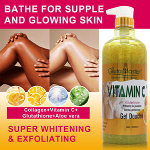 Gel de Ducha Blanqueador de Piel de Marca Privada, Exfoliante Corporal, Gel de Baño con Alfa Arbutina, Gel de Ducha Iluminador y Aclarante - Product Image 2