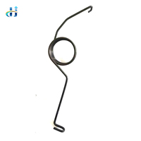 Ressorts de Compression revêtus de poudre noire, ressort de Torsion en spirale pour broyeur de bois/ressort de Torsion meubles en forme de baril