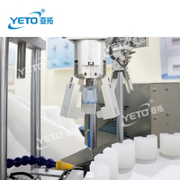 Machine de remplissage semi-automatique YETO 100ml 150ml 250ml 350ml en acier inoxydable pour liquides parfumés et cosmétiques en bouteille