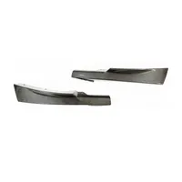 Splitter Diffuser Spoiler Bibir Bumper Depan Bahan ABS Hitam Gloss Body Kit untuk BMW E90 E91 LCI M Sport 2004-2011 Mudah Dipasang