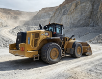 Chargeuse sur pneus Caterpillar 982 d'occasion, d'origine américaine, CAT 982, chargeuse frontale robuste pour travaux miniers, carrières et ports.