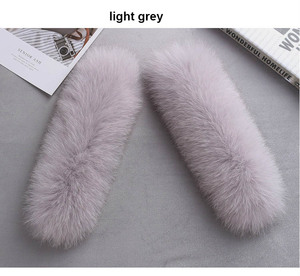 MWFur Fashion Custom Made polsini in <span class=keywords><strong>pelliccia</strong></span> di volpe <span class=keywords><strong>rosa</strong></span> da ragazza schiaffo sul polso polsini in <span class=keywords><strong>pelliccia</strong></span> di volpe per cappotto invernale - Product Image 6