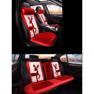 Good New Designer Car Accessories Interior Luxury Car <span class=keywords><strong>Seat</strong></span> Covers Set para una amplia gama de modelos Cojines de coche de lana pura - Product Image 5
