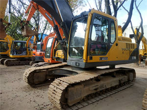 Excavadora de cadenas VOLVO EC210BLC de segunda mano, 5 toneladas, modelo 2016, marca Komatsu, bomba hidráulica Kyb, motor incluido. - Product Image 4