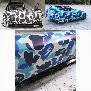 Vinilo de Camuflaje para Carrocería de Automóvil, Rollo de PVC, Película Protectora para Vehículos, Reutilizable, 1.52 x 30 m - Product Image 3