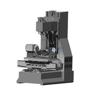 Prix de la machine CNC à 5 axes AMC700, centre d'usinage vertical CNC en métal