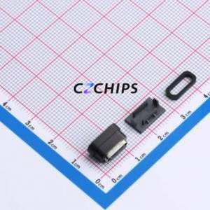 HYCW414-USBC08-685B USB Connector SMD Connector ( Connector Type: Type-C )( Gender: Female )( Mounting Type: Vertical Mount ) - Product Image 1