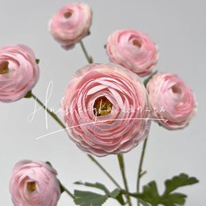 Artificial Lotus <b>Flowers</b> 6-Headed <b>Silk</b> High Simulation Wedding Decorations Home Furnishing Props - Product Image 4