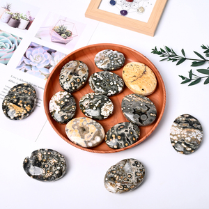 Pierre de palmier en jaspe océanique, cristal de pierre précieuse naturelle de haute qualité - Product Image 3