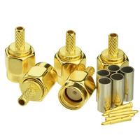 Adaptateur RF Longwei – Connecteur Coaxial Droit XH-AW Femelle 2,54 mm – Laiton – Conforme ROHS – 250V 3A – En Stock