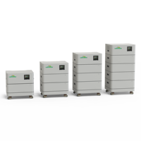 Batterie au lithium 48V 5kWh 10kW 15kW 20kW 30kWh 200Ah Akku Lifepo4, empilable, haute tension, batterie de stockage d'énergie empilable