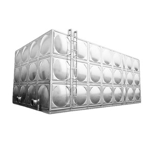 Usine en gros en acier inoxydable réservoir d'eau carré BDF enterré équipement de stockage d'eau pour la construction résidentielle <span class=keywords><strong>immobilier</strong></span> - Product Image 1