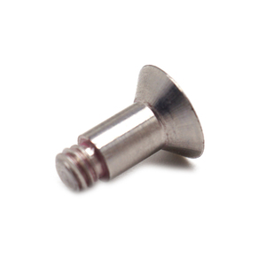 Vis de terrassement à tête plate en acier inoxydable métrique personnalisées OEM M2.5 M3.5 certifiées ISO, finition oxyde noir, nickel, zinc - Product Image 2