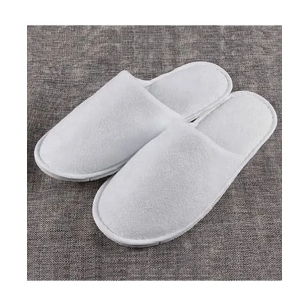 Terry Cloth Slippers Gästezimmer Spa Hotel Einweg pantoffeln