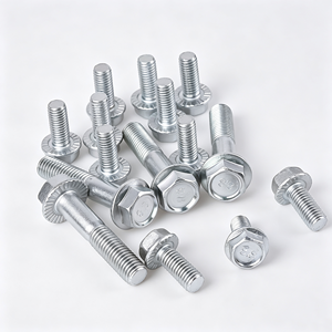 Boulon à tête hexagonale à haute résistance, en stock, avec tête à grande bride dentée intégrée, Grade 8.8 - Product Image 2