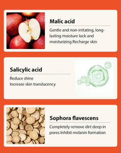 ครีมทาหน้า3% กรดแลคติก4% AHA 1.5% BHA สำหรับทุกสภาพผิว-ควบคุมสูตรการบำรุงสิวที่ติดแน่น - Product Image 3