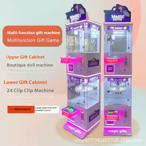 Machine à griffes à clip unique la plus populaire Arcade pour enfants Divertissement à pièces Platines multiples Métal Langue anglaise - Product Image 5