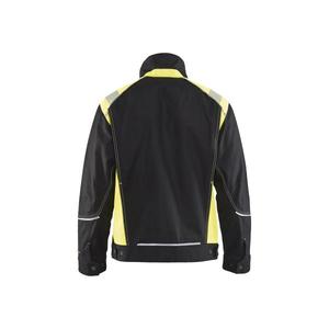 BLAKLADER - 409513709933L Veste Craftsman Noir/Jaune haute visibilité-EAN 7330509534663 HI-VIS WORKWEAR - Product Image 2