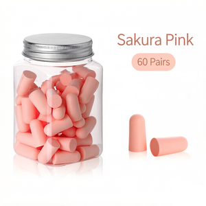 Tapones para los Oídos Desechables de Espuma de PU Suave WELTA CE EN352-2 y ANSI 3.17 con Método de Inserción a Presión y Forma de Bala para Dormir - Product Image 2