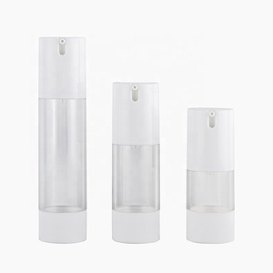 1oz pompa pengap perjalanan botol plastik PET kosmetik Makeup air kemasan cair 50ml wadah semprot tanpa udara - Product Image 3