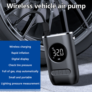 Compresseur d'<span class=keywords><strong>air</strong></span> numérique sans fil pour pneus de voiture 150 PSI avec arrêt automatique et lumière LED pour voiture, moto et vélo - Product Image 2