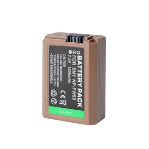 แบตเตอรี่กล้อง NP-FW50แบตเตอรี่แบบชาร์จไฟได้สำหรับ <span class=keywords><strong>Sony</strong></span> A6000 A3000 <span class=keywords><strong>A6300</strong></span> A5000 A7R A6400 A7m2 R2 Type-C 7.2V 1500mAh - Product Image 2