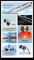 Lunettes intelligentes : répondre aux appels, lecture de musique, assistant vocal, protection UV, anti-lumière bleue, réduction du bruit, longue autonomie