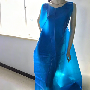 Youxin High Quality Soft <b>Disposable</b> PE Plastic <b>Apron</b> for Kitchen Beauty Salon & Medical Use Multicolor Bulk Mixed Order - Product Image 3