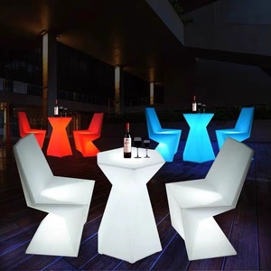 All'ingrosso tavolo da <span class=keywords><strong>Bar</strong></span> alto e fresco Night Club per il noleggio di feste illuminato a Led tavolo da Cocktail luminoso mobili da <span class=keywords><strong>Bar</strong></span> - Product Image 4