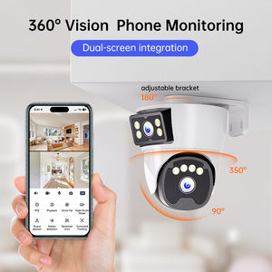 Камера видеонаблюдения Nighthawk Vision 6MP HD с двумя объективами для помещений, полноцветное ночное видение, Wi-Fi, O-kam Pro, поддержка карт памяти, <span class=keywords><strong>NVR</strong></span>, облачное хранилище данных - Product Image 3
