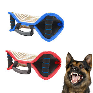 Almohada de mordida de yute con doble asa y ayuda de entrenamiento para perros, para uso transfronterizo, para Pastor Alemán y <span class=keywords><strong>Malinois</strong></span> (Modelo XD42) - Product Image 1