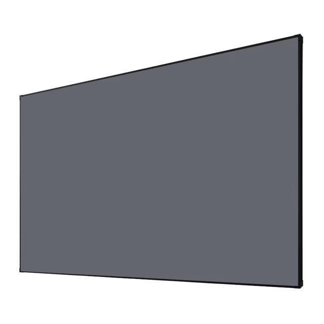 100 Inch New Anti-Light Ultra HD 3D Ready Projector Frame Screen 16:9 Ratio Long/Standard Throw for 4K Projectors