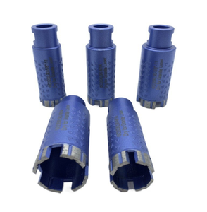 Steins ch neider gewinde 5/8 "-11 6mm Lochs äge Sinter M14 Diamant kern bohrer für Granit-Trocken bohr mauerwerk - Product Image 3