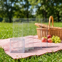 Boîte d'emballage pliable personnalisable en PVC, PP, PET transparent, mat, imprimé twill, de forme rectangulaire, fabriquée au Guangdong