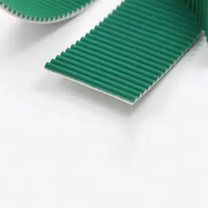 PU 5M ירוק בד רקמת מכונת עיתוי חגורה