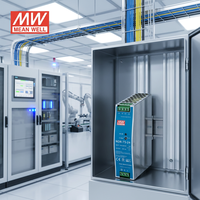 Alimentation électrique à découpage sur rail DIN Mean Well NDR-75/120/240/480-12/24/48 75W 120W 240W 480W 12V 24V 48V