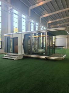 บ้านเคลื่อนที่เต็นท์ปาร์ตี้กลางแจ้งบาร์ prefab สำนักงานภาชนะบรรจุเคลื่อนย้ายได้พื้นที่แคปซูล E7บ้าน - Product Image 3