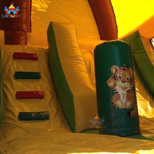 WINWAYTOYS - Casa de Brinco Inflable Comercial de PVC con Tobogán de Agua, Combinación de Jungla Inflable, 7.1x5.7x5.4m, Capacidad para 5-10 Personas, OEM Disponible - Product Image 4