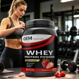 Complément Protéine de Lactosérum Créatine Monohydrate Gainer Pré-Entraînement BCAA pour Développement Musculaire Prise de Poids Musculation Poudre de Protéine de Lactosérum - Product Image 5