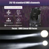 Luz Móvil de Cabeza de Haz de 380W 17R Directo de Fábrica, DMX512, 14 Colores, 11 Gobos, Prismas, Estroboscópica, IP20, para DJ, Discotecas, Escenarios