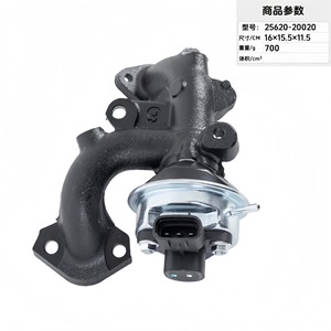 Valve EGR 25620-20020 Egv693 en métal pour moteur diesel, pour remplacement et réparation - Product Image 1